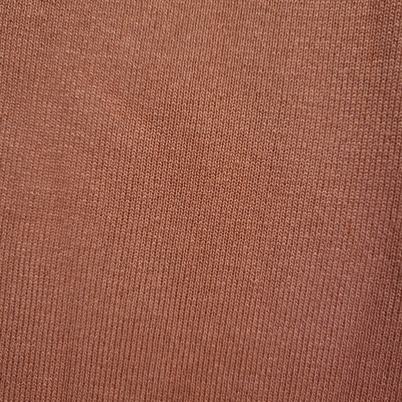 ☑️ SOLD ☑️ SHEIN Modely Asymmetrical Neck Slit Hem Sweater Dress in burnt orange - Picture 5 of 6